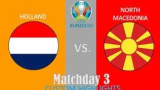 🇳🇱NETHERLANDS VS 🇲🇰NORTH MACEDONIA EURO 2021 CUSTOM HIGHLIGHTS ON STICKMAN SOCCER 2018