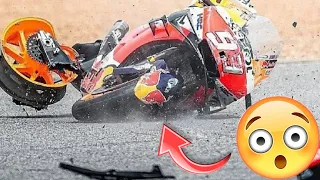 ¡Espelunante Choque En Carrera De Motos! • IMPERDIBLE