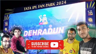 TATA IPL FAN PARK 2024 DEHRADUN | Special Feature A selfie with Naveen Panwar & Group #ipl #iplt20