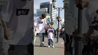 Tuzelity Shuffle Best Dance Mix 😎 LITTLE BOY DANCING 😨🔥 #shorts