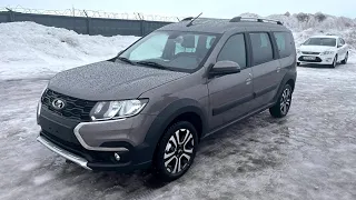 КАКАЯ СЕЙЧАС ЦЕНА НА ТОПОВЫЙ ЛАРГУС КРОСС! Забрали LADA LARGUS CROSS 2022 LUXE PRESTIGE в максималке