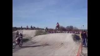 chute motocross 2013, 125 ligue