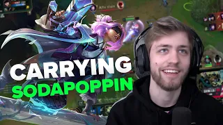 CARRYING THESE GAMES ON MY BACK ft. SODAPOPPIN.