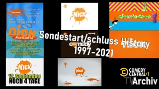 Nick DE Sendestart/schluss History 1997-2021