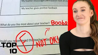 Top 10 FUNNIEST Test Answers By REAL Kids