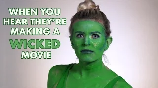 When you hear they're making a Wicked movie... | Christina Tried Her Best | HelloGiggles