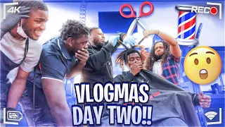 VLOGMAS DAY 2 ( CUT MY WICKS OFF  😳)