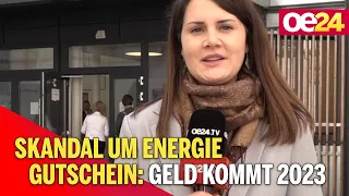 Skandal um Energie-Gutschein: Geld kommt 2023