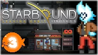 Starbound 1.0 - Активируем портал в город [#3]