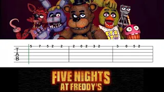 Five Nights at Freddy's - Guitar TAB