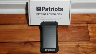 4 Patriots Patriot Power Cell Extremely Detailed Technical Review!! Is it worth it? #prepping #power