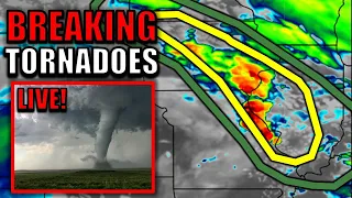 LIVE - Tornado Coverage: A Few Tornadoes Possible (05/13/23)