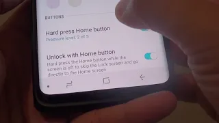 Samsung Galaxy S9 / S9+: How Enable / Disable Unlock With Home Button