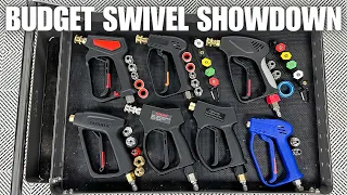 Budget Swivel Spray Guns | Which Is The Best? | Review & Testing | Car Wash Tips