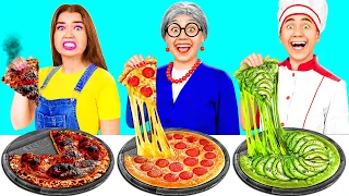 Défi De Cuisine Moi vs Grand-Mère | Situations Amusantes par KaZaZa Challenge