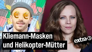 Kliemann-Masken und Helikopter-Mütter mit Friedemann Weise - Bosettis Woche #9 | extra 3 | NDR