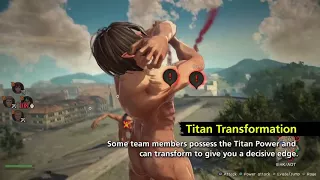 Attack on Titan 2 — трейлер боевой системы