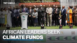 African leaders call for global taxes to fund climate action
