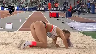 Women's Long Jump • Match Europe - USA