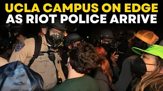 Pro Palestine Protest At UCLA LIVE: Police On Campus At UCLA Amid Pro Palestine Protests | Times Now