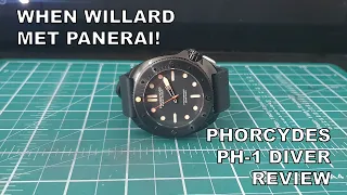 When Willard Met Panerai! - Phorcydes PH-1 Diver Review