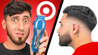 I BOUGHT THE BEST BARBER KIT FROM TARGET!