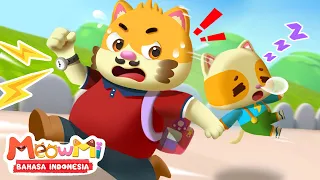 Cepatlah, Saatnya Keluar! | Kebiasaan Baik Anak | Lagu Anak | MeowMi Family Show Bahasa Indonesia