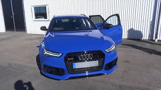 Audi RS6 Performance 2016 ¨BRUTAL!!' 'Milltek' Full Version 4K