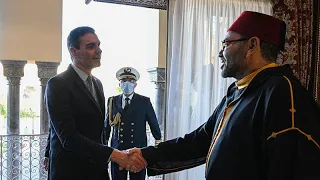 Spain's Sanchez visits Morocco, ending a year-long diplomatic crisis