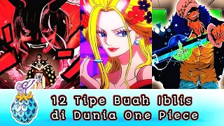 12 Tipe Buah Iblis di Dunia One Piece