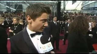 Jeremy Renner Interview on the 83rd Oscars Red Carpet