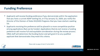RWHAP Part B ADAP Emergency Relief Funds (HRSA-24-064)
