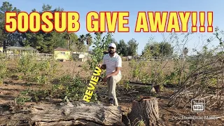 80 DOLLAR CHAINSAW FROM EBAY!!!!!!  GIVEAWAY??!!!!!! Cheapest chainsaw on eBay amazon