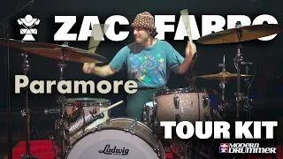 Zac Farro - Paramore - Tour Kit Rundown