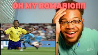 OMG WHAT A PLAYER!!! NBA FAN REACTS TO ROMARIO MOST CLINICAL STRIKER EVER (REACTION)!!!