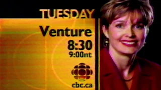 CBC Promos and commercials [December 31, 2000]