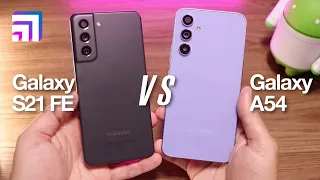 Galaxy S21 FE vs Galaxy A54: Qual é o Melhor Celular Samsung? [Comparativo]