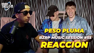 PESO PLUMA || BZRP Music Sessions #55 (REACCION)