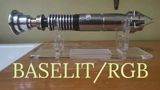 Baselit/RGB Lightsaber Fonts and Features (Luke Skywalker Saberspro Lightsaber)