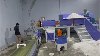 Double Stage Plastic Recycling Machine | Mother Baby Extrusion Plastic Recycling Plant