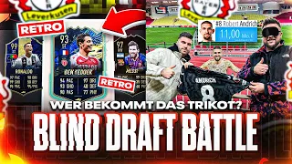 Wer bekommt das GETRAGENE EL Trikot von R. ANDRICH 😍😱 RETRO FIFA BLIND DRAFT 🔥