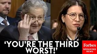 NO MERCY: 'Why Is Your Record So Bad?': John Kennedy Brutally Grills Nominee About 'Abysmal Record'