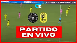 🚨 INTER MIAMI vs NASHVILLE EN VIVO 🏆 MESSI y SUÁREZ TITULARES I MLS 🔥