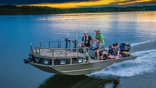 TRACKER Boats: 2016 GRIZZLY 1760 and 2072 MVX Sportsman Bowfishing Boats Sizzle