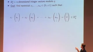 Chris Peikert: Lattice-Based Cryptography