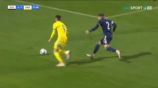 Обзор матча Шотландия U-21 - Казахстан U-21 - 2:1. Отборочный матч EURO-2023