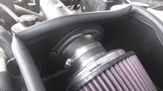 Cold air intake noise