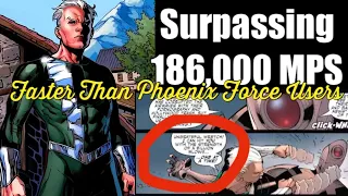 How FAST/Strong is Quicksilver | Pietro Maximoff | ( Marvel Comics ) ~ X-MEN |