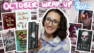 October Wrap Up | paranormal, monster, and forbidden romances