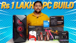 Rs 1 Lakh Gaming PC Build | Intel i5 13400F  + RTX 3060Ti